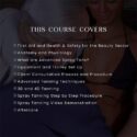 Online Advanced Spray Tan Course - Contouring