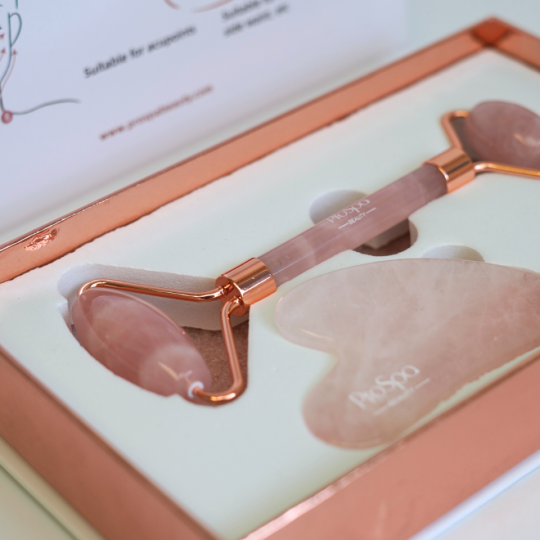 Gua Sha Tool and Jade Stone Roller