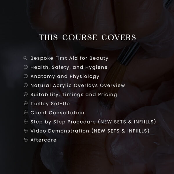 5 Natural Acrylic Overlays Course