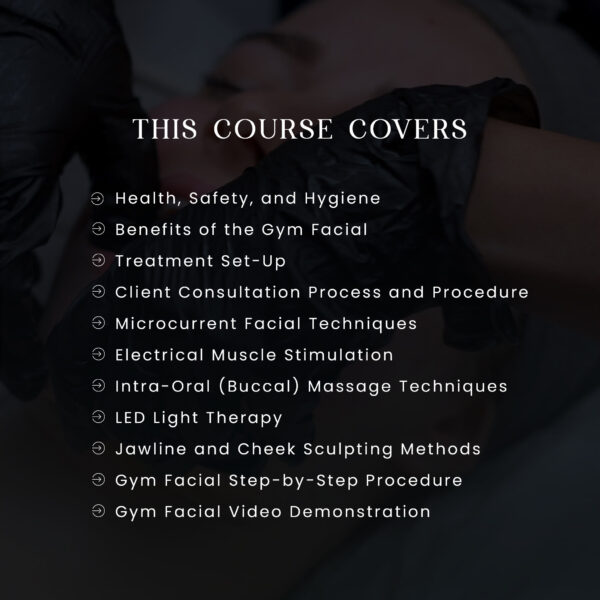 Online Gym Facial Course