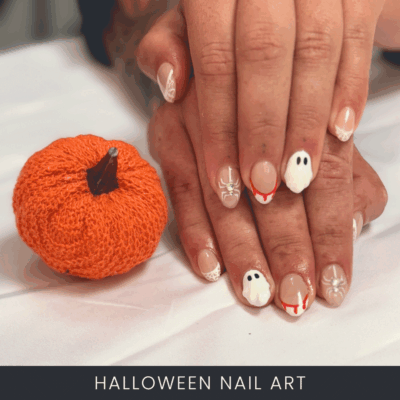 halloween nail art