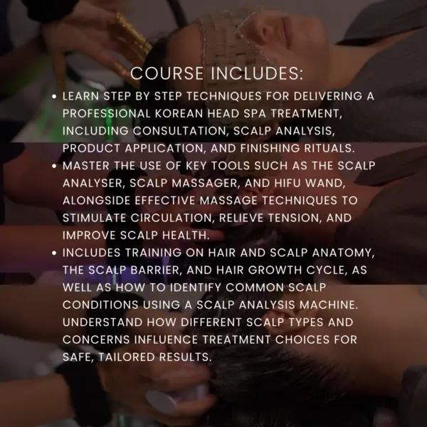 Online Korean Head Spa Course