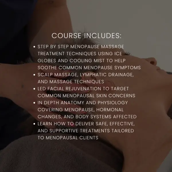 Menopause Massage Course
